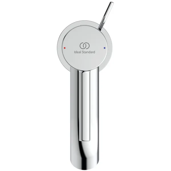 Waschtischarmatur Ceraline, 5 l/min., mit Ablaufgarnitur, Ausladung 100mm, Chrom Waschtischarmatur Ceraline, 5 l/min., mit Ablaufgarnitur, Ausladung 100mm, Chrom