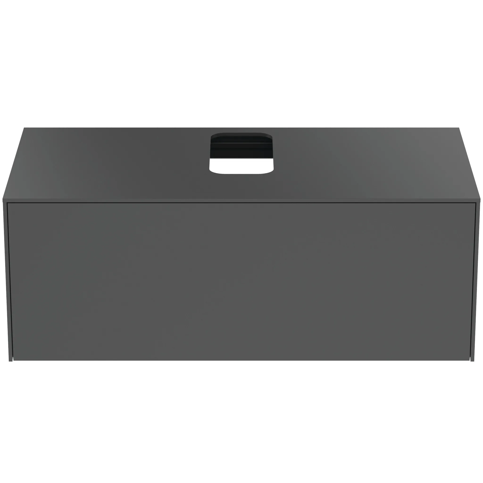Ideal Standard Waschtischunterschrank „Conca“ 100,2 × 37 × 50,5 cm Anthrazit matt lackiert Ideal Standard Waschtischunterschrank „Conca“ 100,2 × 37 × 50,5 cm Anthrazit matt lackiert