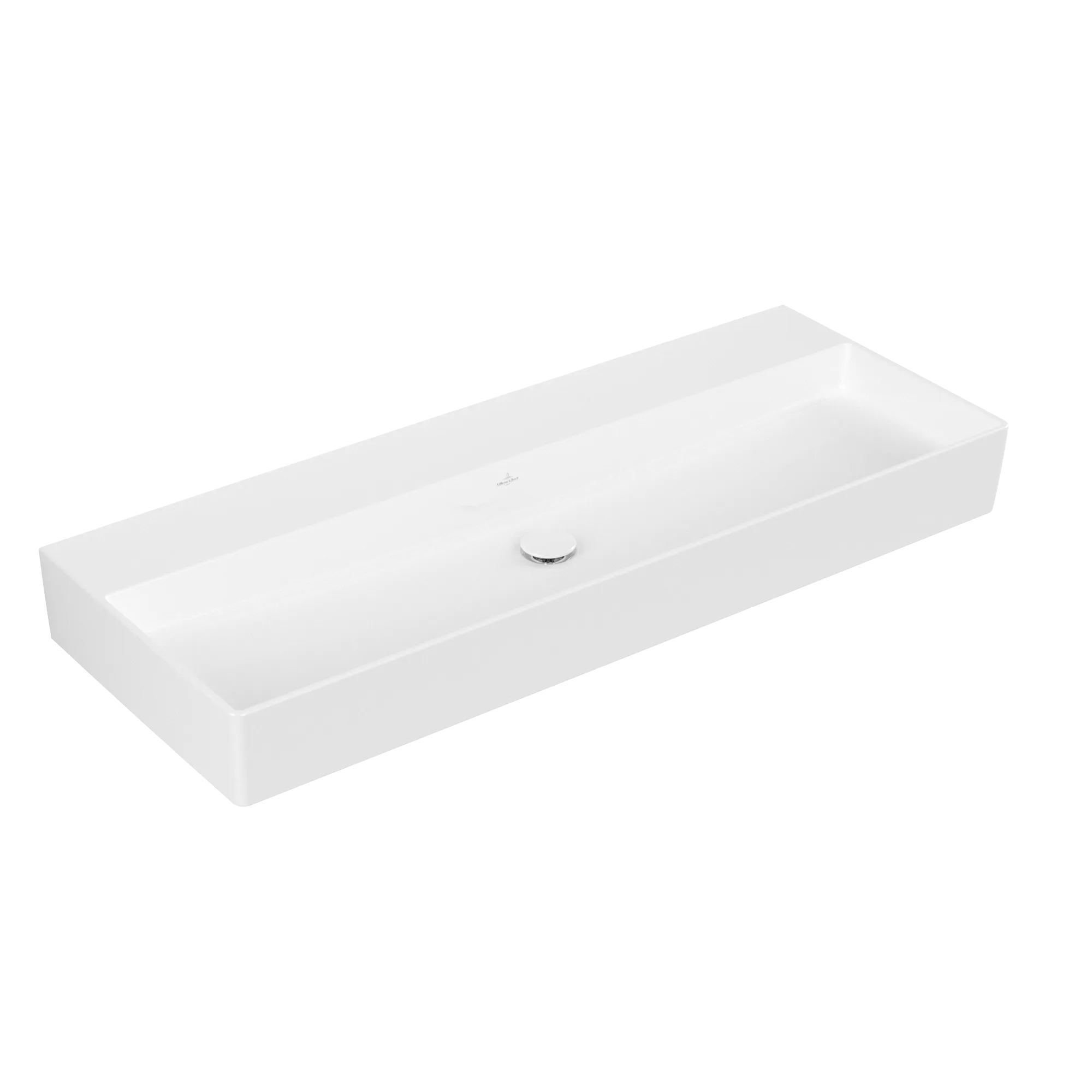 Villeroy & Boch Wandwaschtisch aus TitanCeram „Memento 2.0“ 1200 × 470 × 150 mm, ohne Hahnlochbohrung in Weiß Alpin Villeroy & Boch Wandwaschtisch aus TitanCeram „Memento 2.0“ 1200 × 470 × 150 mm, ohne Hahnlochbohrung in Weiß Alpin