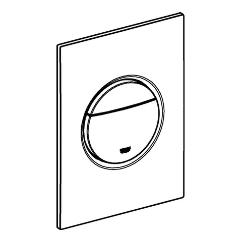 Grohe Nova Cosmopolitan S WC-Betätigung 37601, 2-Mengen-Start & Stopp, mattchrom Grohe Nova Cosmopolitan S WC-Betätigung 37601, 2-Mengen-Start & Stopp, mattchrom