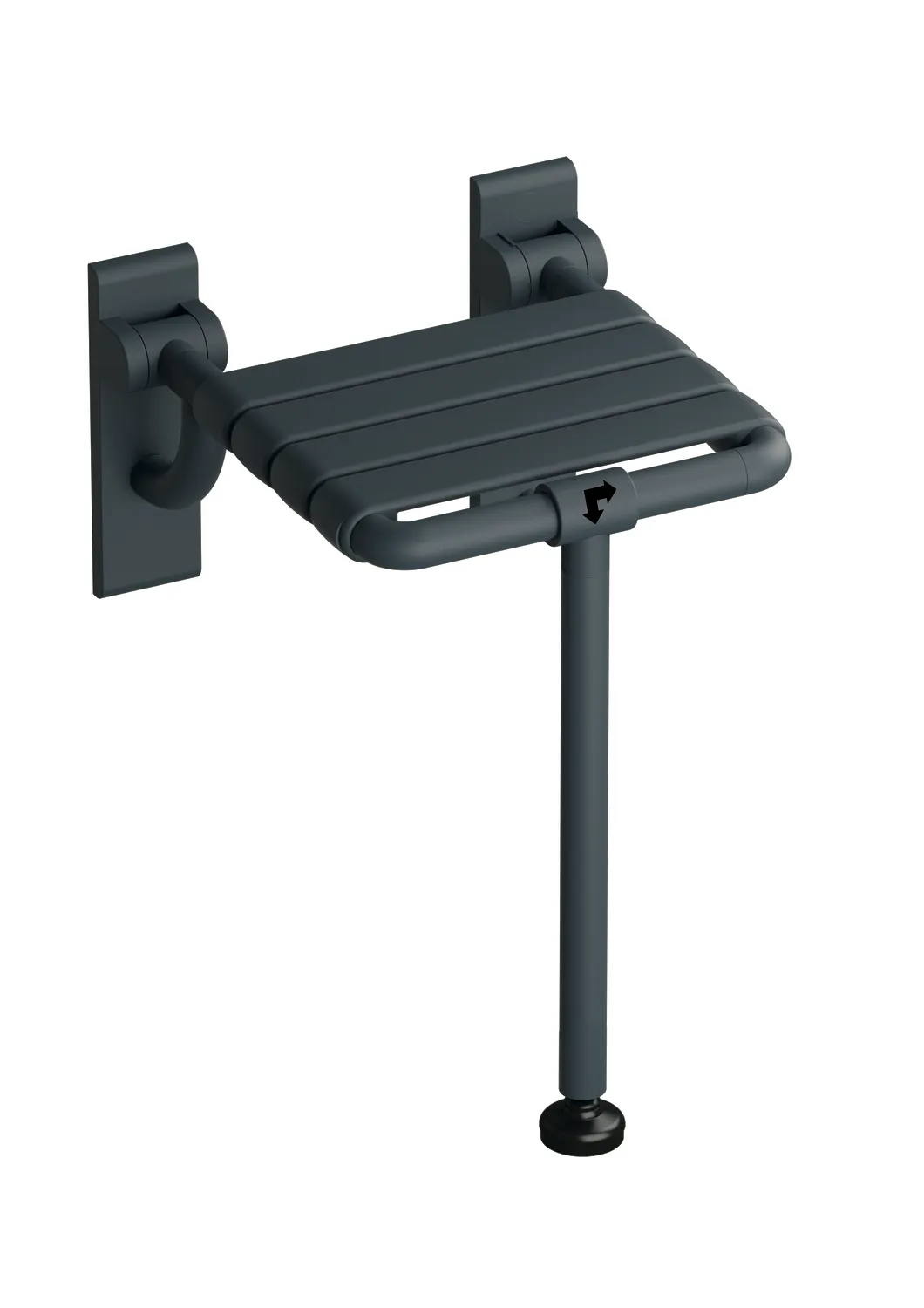 Klappsitz „Serie 801“ in Anthrazitgrau