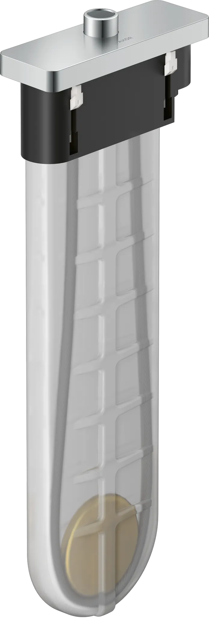 Hansgrohe sBox Axor Anschl/Halter, Chrom Hansgrohe sBox Axor Anschl/Halter, Chrom