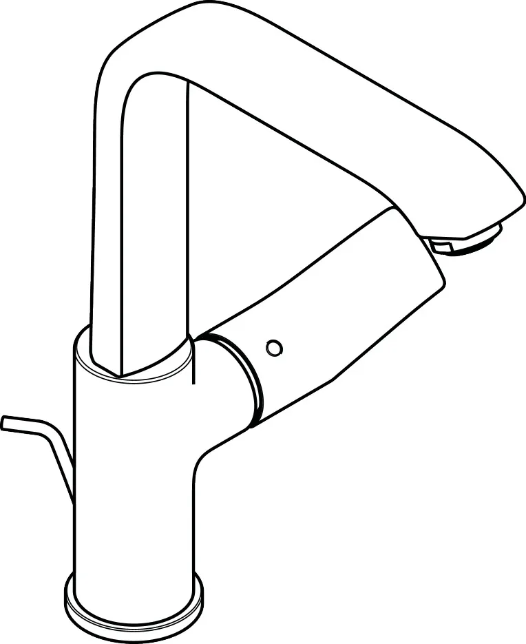 Hansgrohe Metris Einhebel-Waschtischmischer 230, Chrom, Ausladung 155 mm, Auslaufhöhe 230 mm, Schwenkbereich 120°, max. Durchflussmenge 5 l/min, Keramikmischsystem, Temperaturbegrenzung einstellbar, für Durchlauferhitzer geeignet Hansgrohe Metris Einhebel-Waschtischmischer 230, Chrom, Ausladung 155 mm, Auslaufhöhe 230 mm, Schwenkbereich 120°, max. Durchflussmenge 5 l/min, Keramikmischsystem, Temperaturbegrenzung einstellbar, für Durchlauferhitzer geeignet