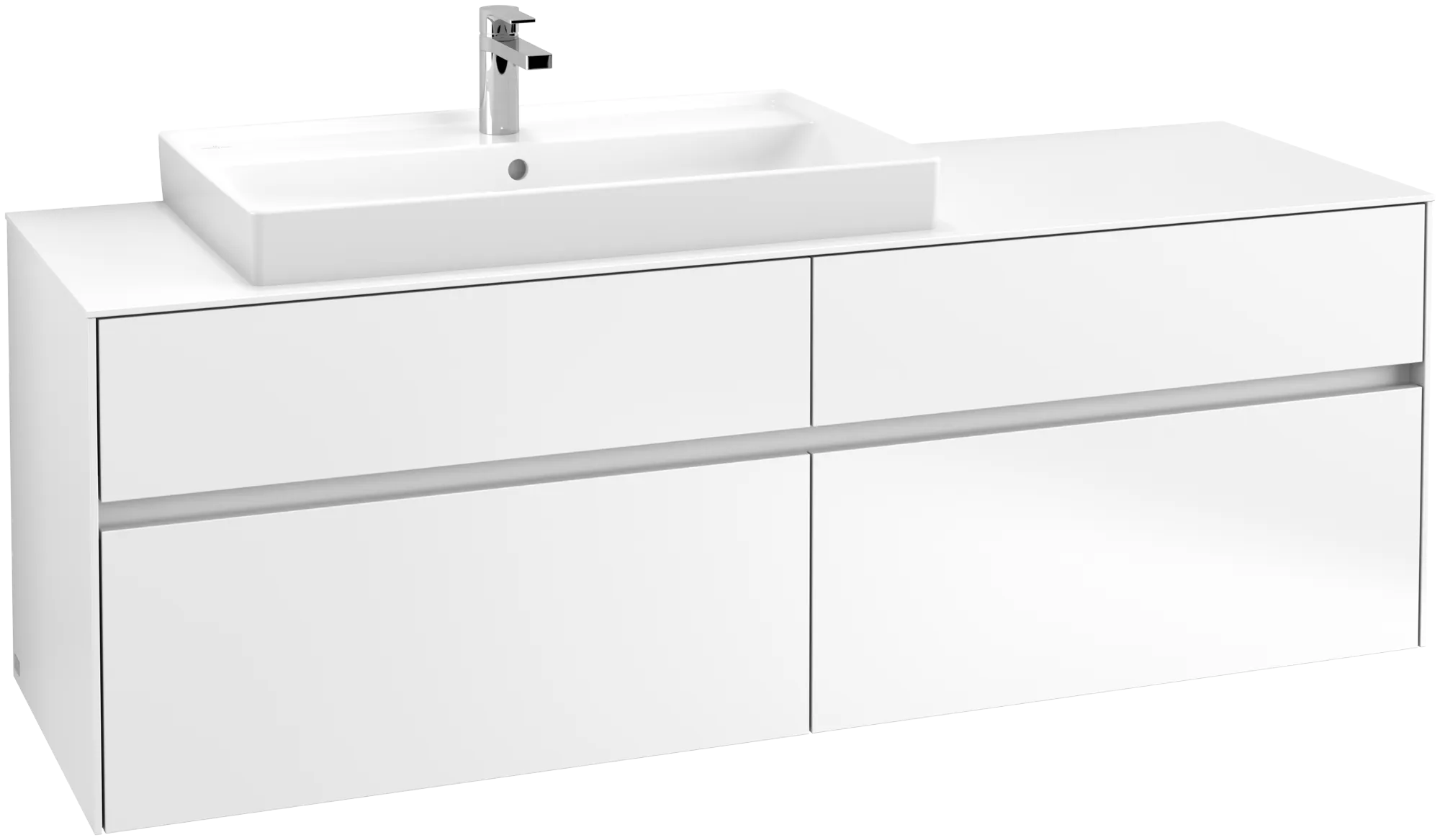 Villeroy & Boch Collaro Waschbeckenunterschrank C02600 1600x548x500mm White Matt