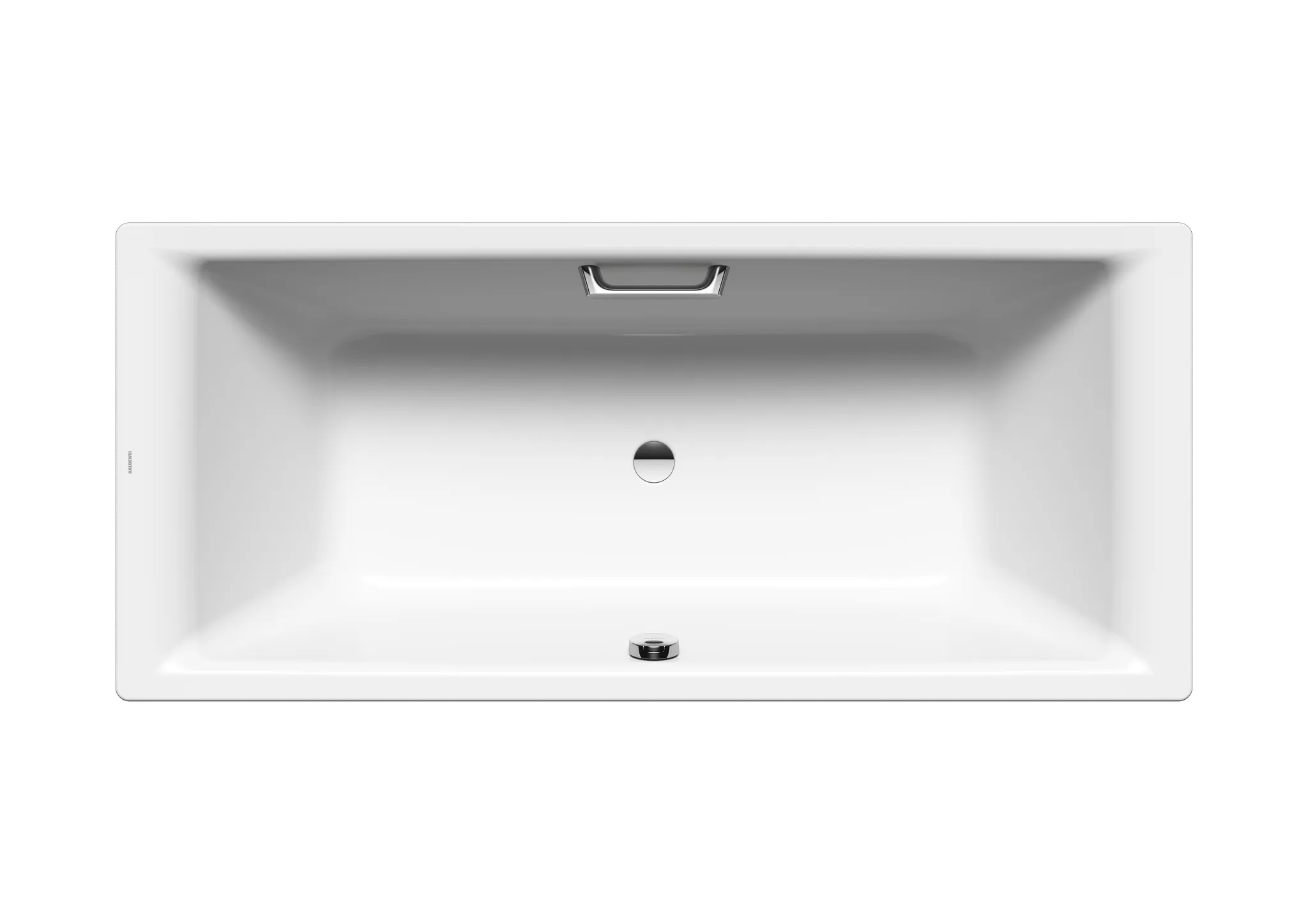 Kaldewei Badewanne „Puro Duo“ rechteck 170 × 75 cm, mit Grifflochbohrungen in alpinweiß