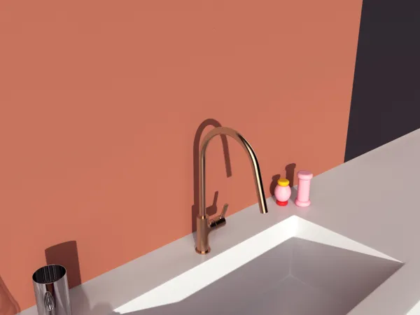 Ideal Standard Gusto Küchenarmatur BD408J4 Sunset Rose Ideal Standard Gusto Küchenarmatur BD408J4 Sunset Rose