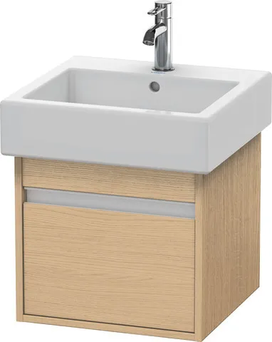 Duravit Waschtischunterschrank wandhängend „Ketho“ 45 × 41 × 44 cm Eiche Natur Duravit Waschtischunterschrank wandhängend „Ketho“ 45 × 41 × 44 cm Eiche Natur