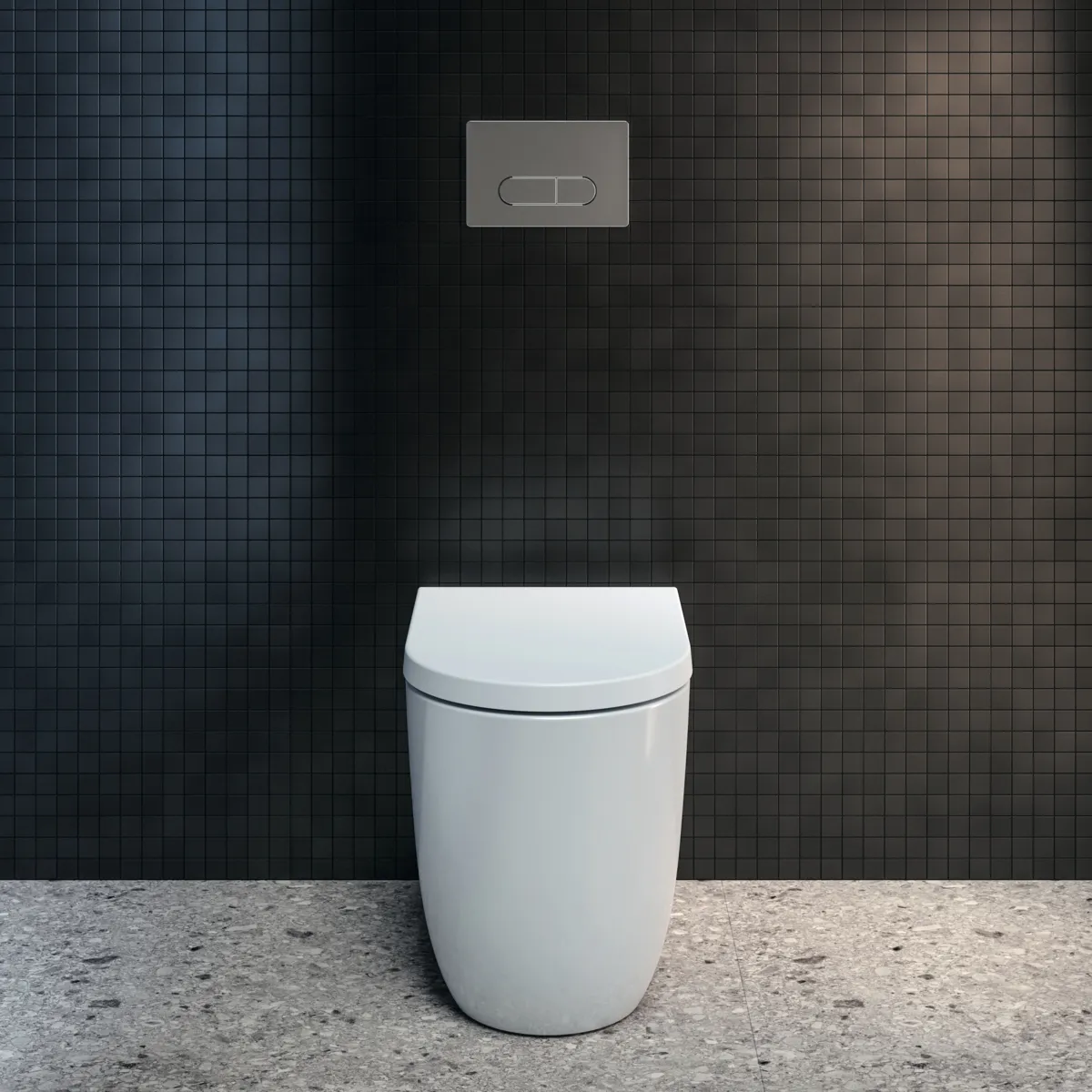 WC „BlendCurve“ 36 × 40 × 56,5 cm in Weiß WC „BlendCurve“ 36 × 40 × 56,5 cm in Weiß