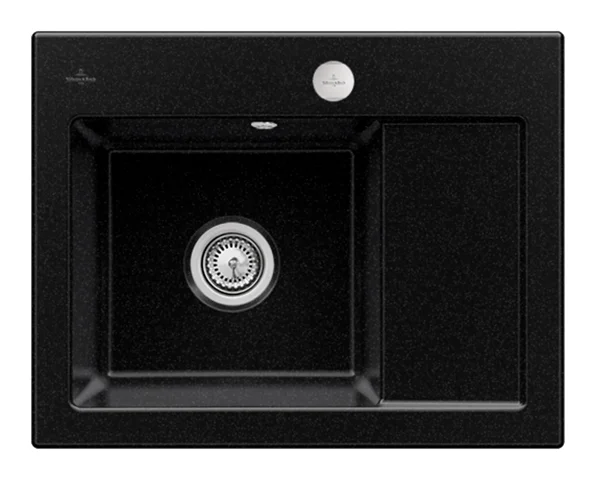 Villeroy & Boch Subway 45 Compact Einbauspüle, 650 x 510 mm, links