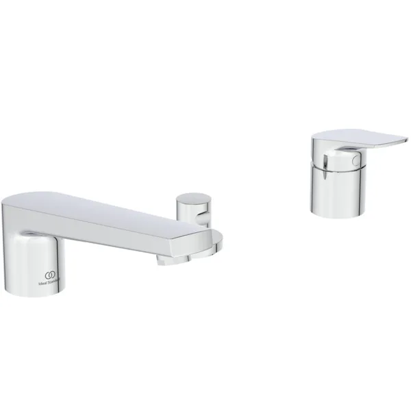 Badearmatur für Wannenrand La Dolce Vita mit Auslauf mit Handbrause-Set Brushed Gold Badearmatur für Wannenrand La Dolce Vita mit Auslauf mit Handbrause-Set Brushed Gold