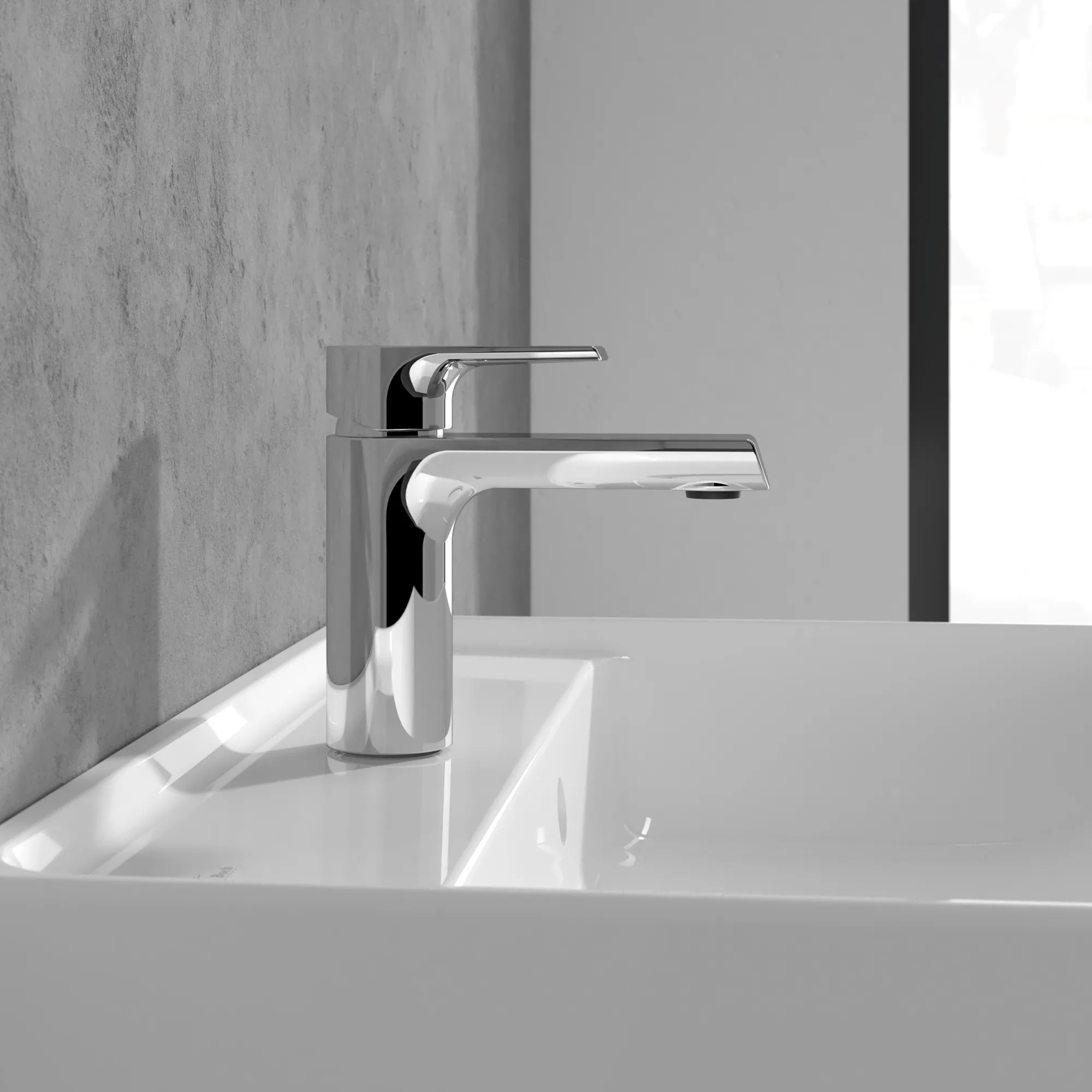 Waschtischarmatur „Liberty“ Ausladung 150 mm in Chrom Waschtischarmatur „Liberty“ Ausladung 150 mm in Chrom