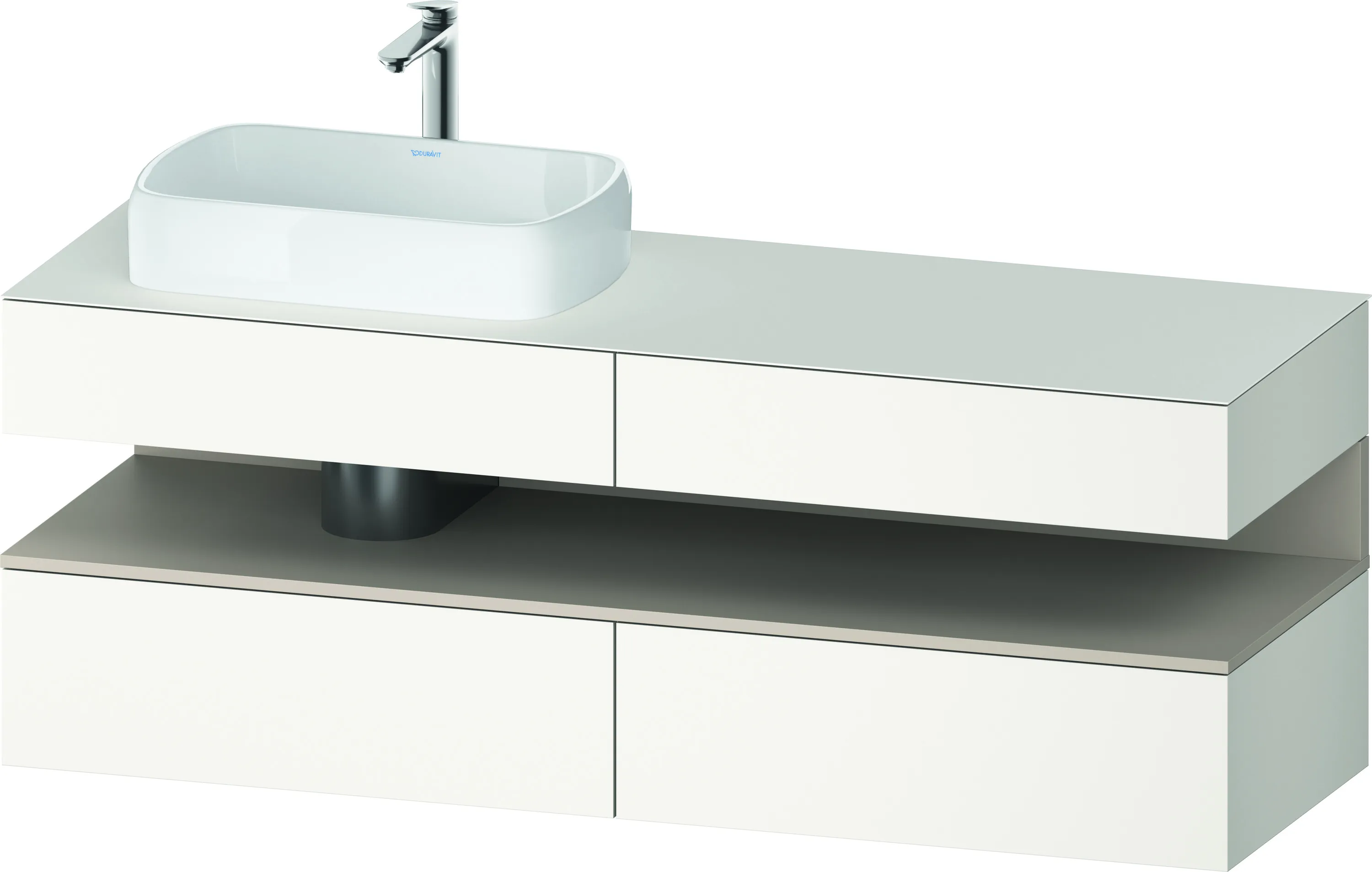 Duravit Waschtischunterschrank wandhängend „Qatego“