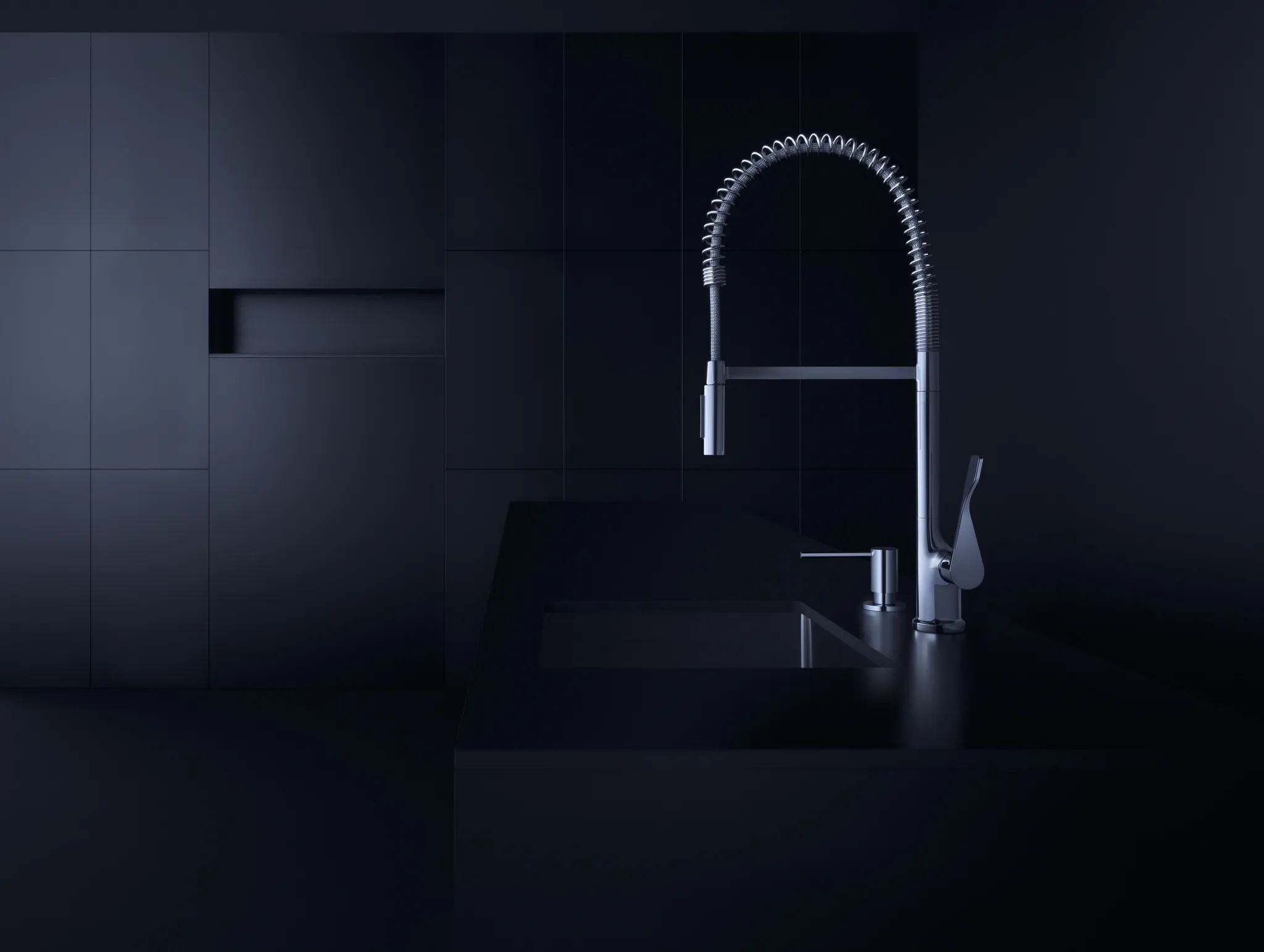 Hansgrohe AXOR Citterio Einhebel-Küchenmischer 230 Semi-Pro, Chrom Hansgrohe AXOR Citterio Einhebel-Küchenmischer 230 Semi-Pro, Chrom