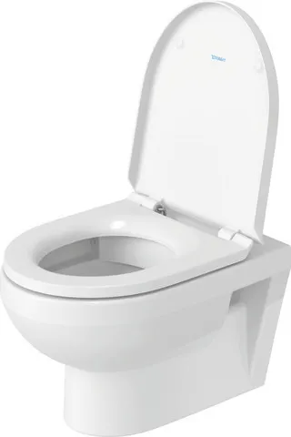 Duravit Wand-Tiefspül-WC inkl. WC-Sitz „No.1“ 37,3 × 54 × 39,3 cm, Befestigung sichtbar Duravit Wand-Tiefspül-WC inkl. WC-Sitz „No.1“ 37,3 × 54 × 39,3 cm, Befestigung sichtbar