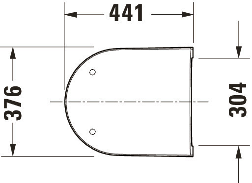 Duravit WC-Sitz „D-Neo“ 37,6 × 44,1 × 4,3 cm Duravit WC-Sitz „D-Neo“ 37,6 × 44,1 × 4,3 cm
