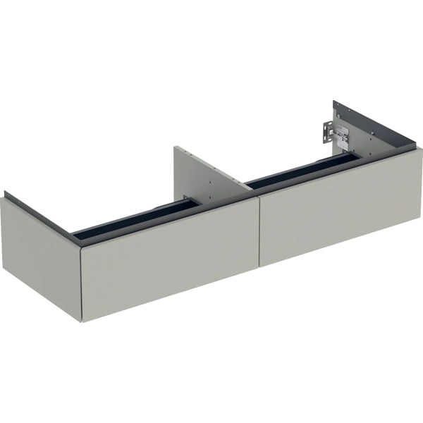 Geberit Waschtischunterschrank „ONE“ greige / lackiert matt Geberit Waschtischunterschrank „ONE“ greige / lackiert matt