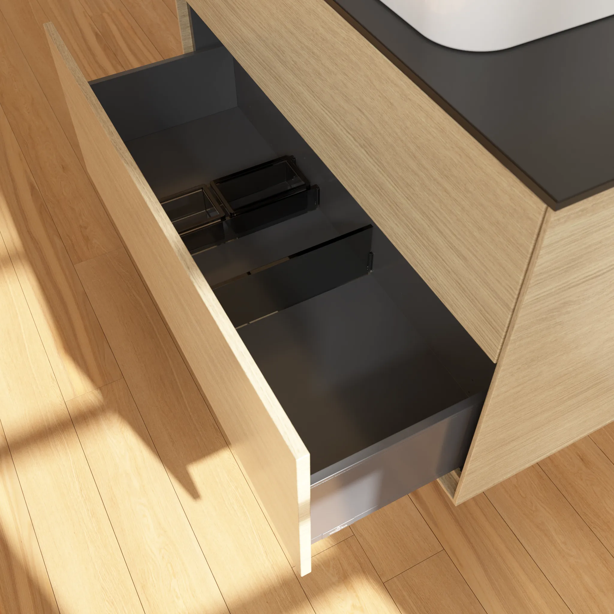 Villeroy & Boch Finion F10 Waschbeckenunterschrank, 1000x603x501mm, Eckig, Wandhängend Villeroy & Boch Finion F10 Waschbeckenunterschrank, 1000x603x501mm, Eckig, Wandhängend