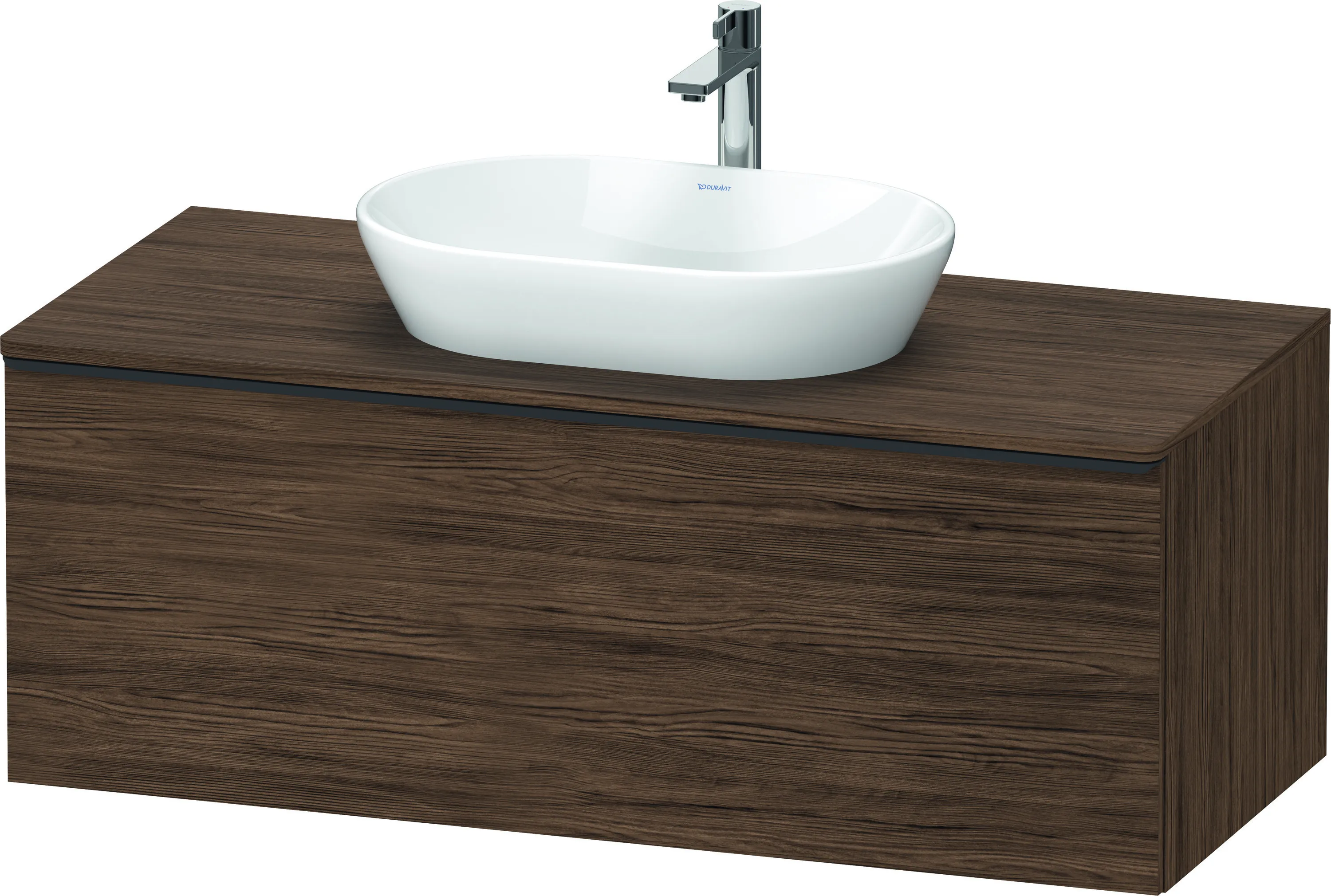Duravit Waschtischunterschrank wandhängend „D-Neo“ 120 × 45,9 × 55 cm Nussbaum Dunkel Duravit Waschtischunterschrank wandhängend „D-Neo“ 120 × 45,9 × 55 cm Nussbaum Dunkel