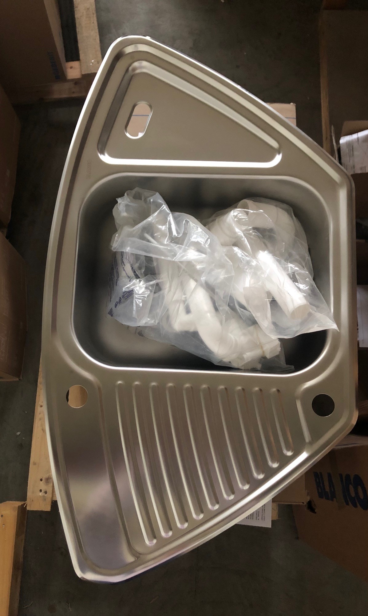 Küchenspülbecken BLANCO TIPO 9 E, 526338 B-Ware Sonderpreis