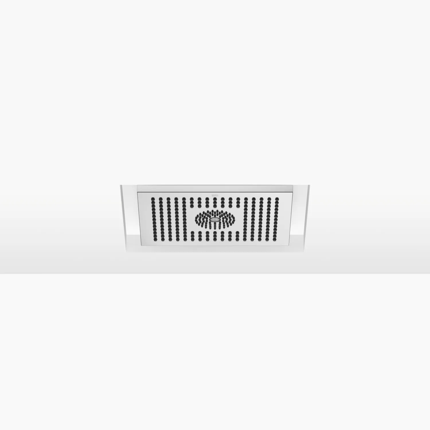 Dornbracht Regenbrause für Deckeneinbau mit Licht 300 x 240 mm - Chrom gebürstet