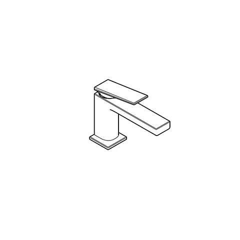 Kludi DECUS Waschtisch-EHM 85, Einhandmischer, chrom