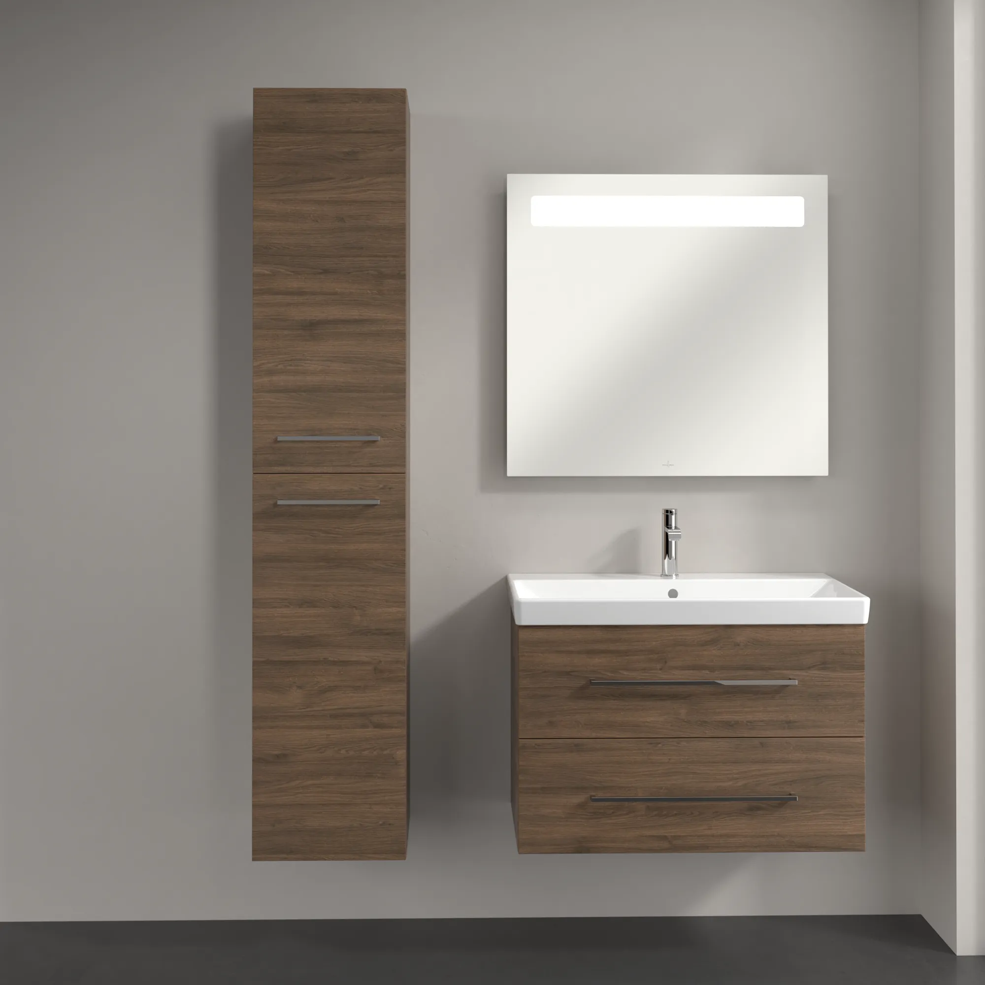 Villeroy & Boch Avento Hochschrank A89400, 350x1760x404mm, 2 Türen, links Anschlag, Arizona Oak Villeroy & Boch Avento Hochschrank A89400, 350x1760x404mm, 2 Türen, links Anschlag, Arizona Oak