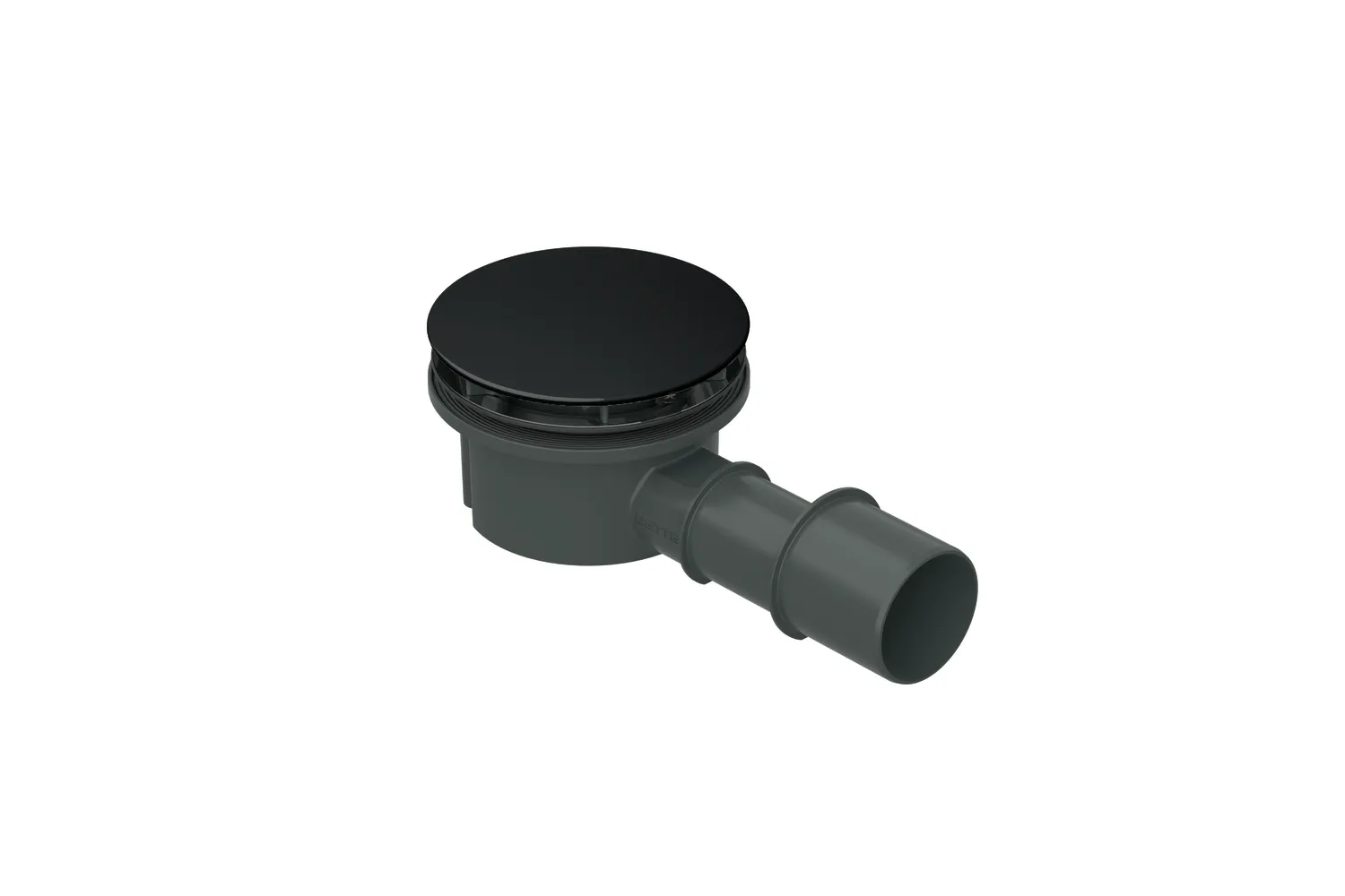 Compact+, seitlich - 0,5 l/s, Ab- und Überlauf, Duschwanne, Duschfläche, 225x115x85 mm, Weiß, Kunststoff