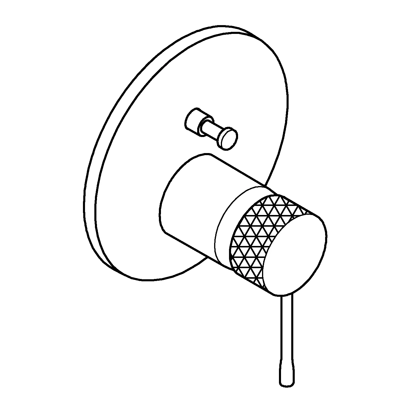 Grohe Essence Einhand-Wannenbatterie Fertigmontageset für Grohe Rapido SmartBox (35 604)