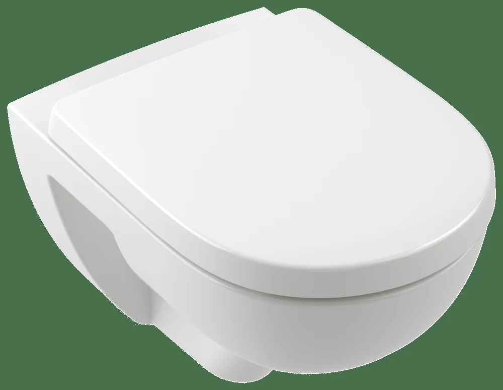 Villeroy & Boch O.novo Tiefspül-WC spülrandlos 360x520mm wandhängend Weiß Alpin