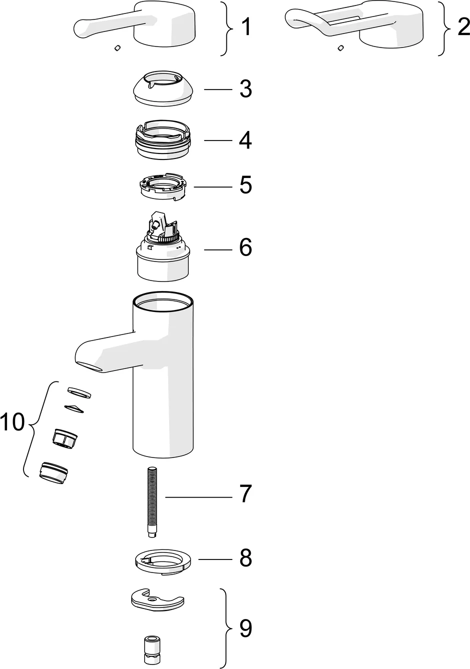 HansaMEDIPRO Waschtischarmatur Einhebelmischer HansaMEDIPRO 0162 Kupferrohr Bügelhebel lang Ausladung 120 Chrom HansaMEDIPRO Waschtischarmatur Einhebelmischer HansaMEDIPRO 0162 Kupferrohr Bügelhebel lang Ausladung 120 Chrom