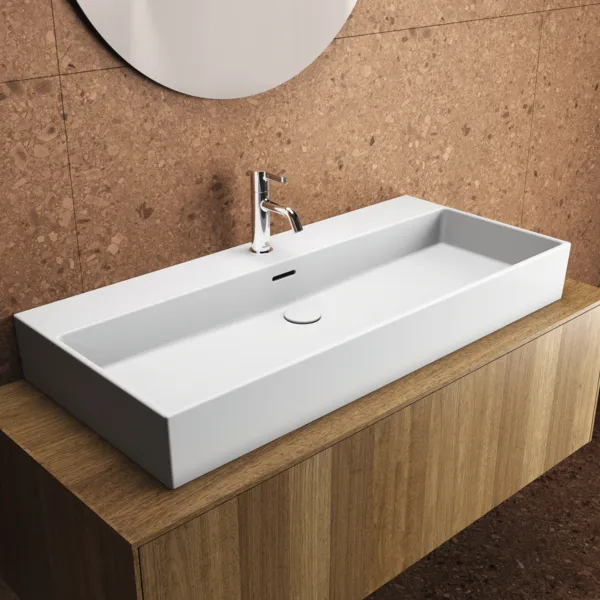 Ideal Standard Schaftventil E2114V1, nicht verschließbar, Seidenweiß, 72x72x75 mm, für Waschtisch