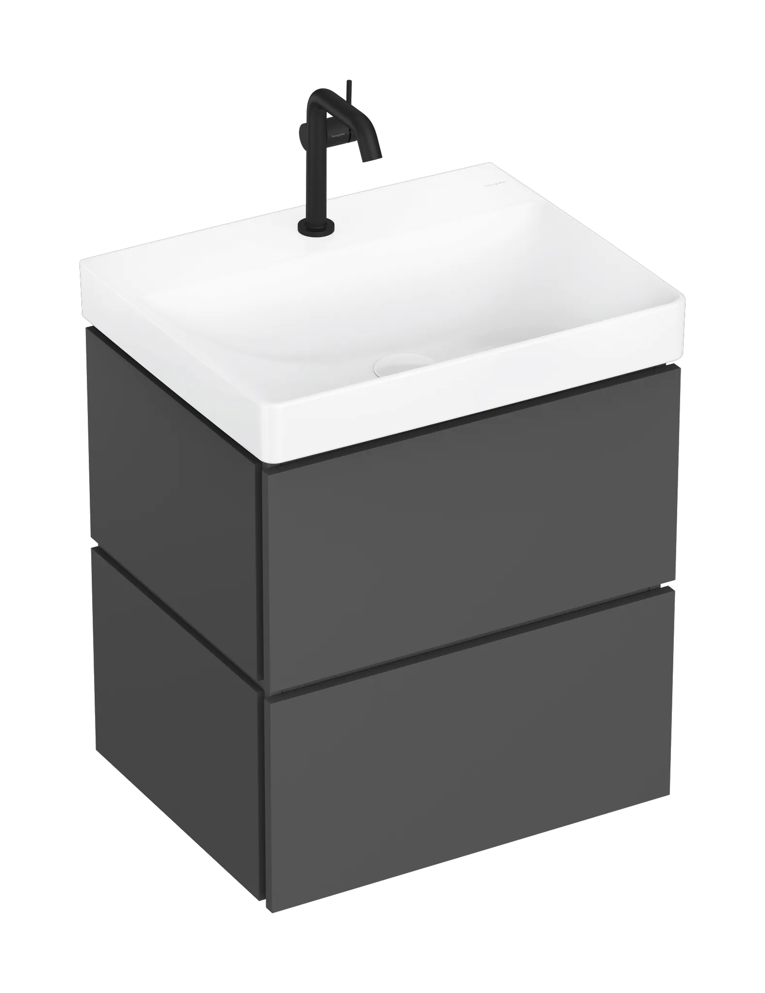 Hansgrohe Waschtischunterschrank „Xilesa E“ in Schiefergrau Matt Hansgrohe Waschtischunterschrank „Xilesa E“ in Schiefergrau Matt