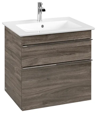 Villeroy & Boch Waschtischunterschrank „Venticello“ für Schrankwaschtisch 603 × 590 × 502 mm Stone Oak, für Becken mittig