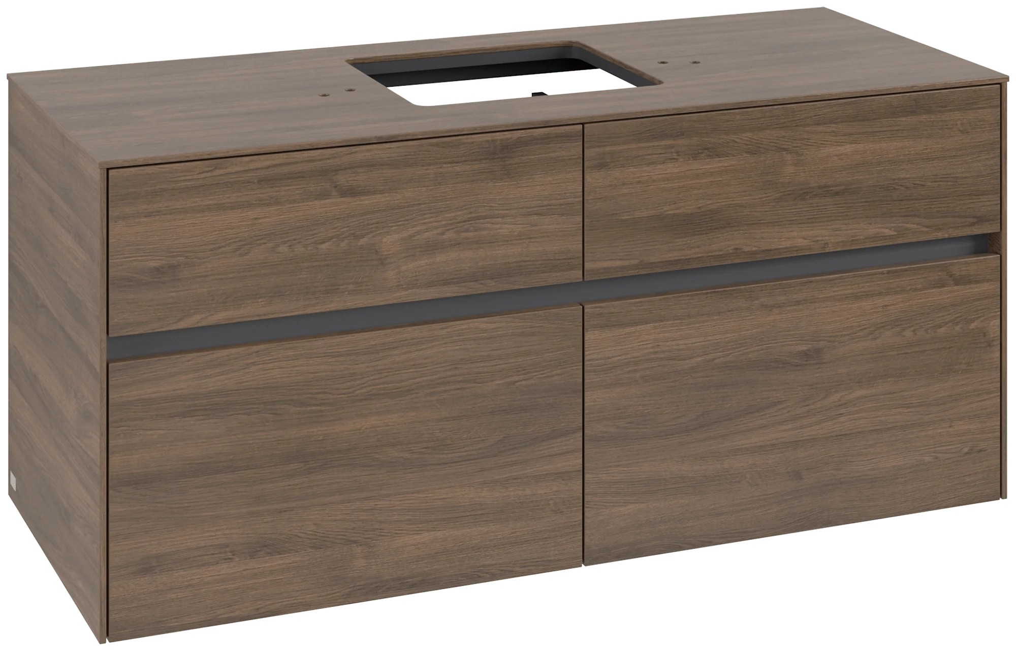 Villeroy & Boch Collaro Waschbeckenunterschrank C12800, 1200x548x500mm, Arizona Oak