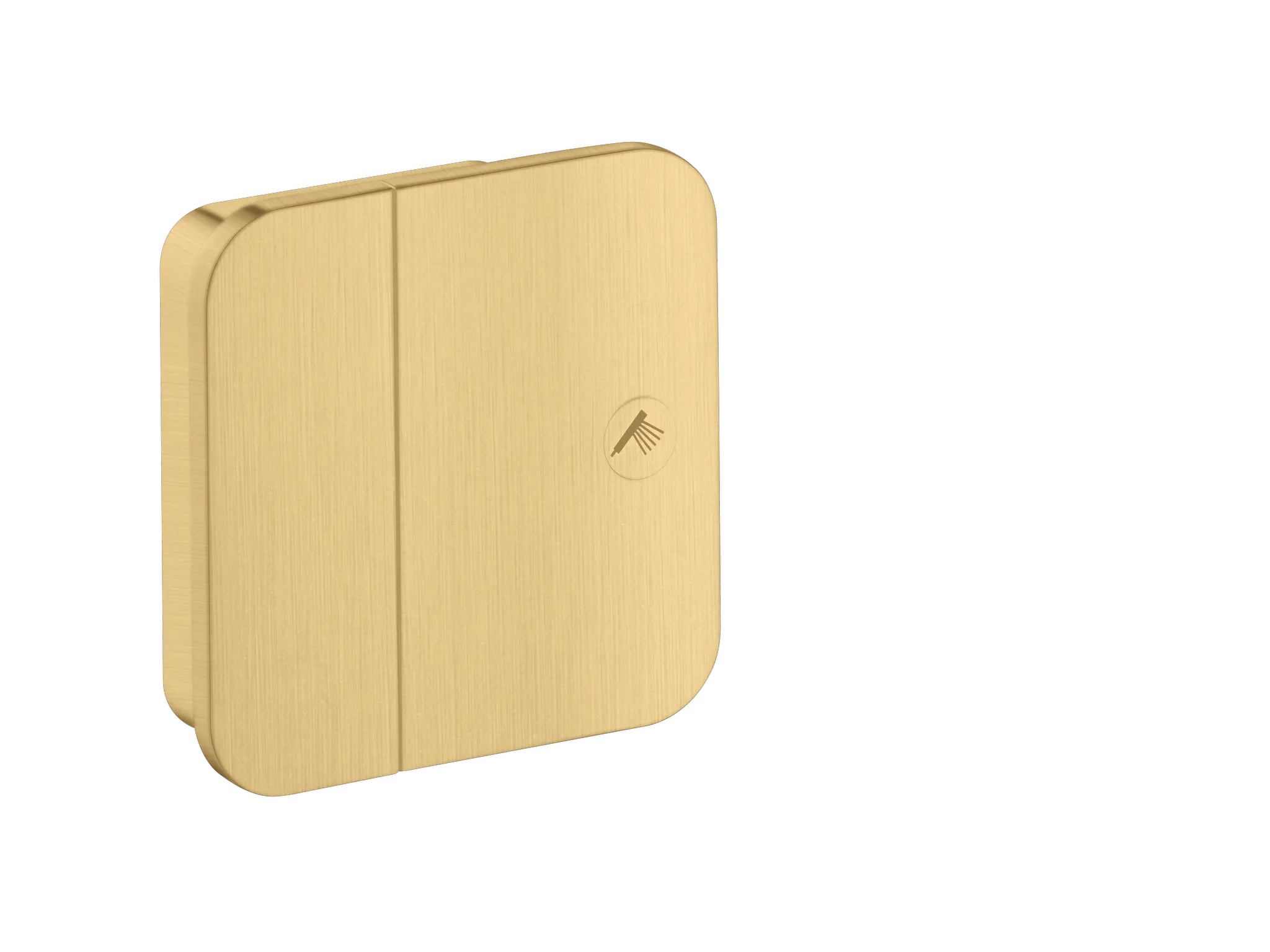Hansgrohe AXOR One Absperrventil Unterputz Brushed Gold Optic, DN15, Metall Hansgrohe AXOR One Absperrventil Unterputz Brushed Gold Optic, DN15, Metall