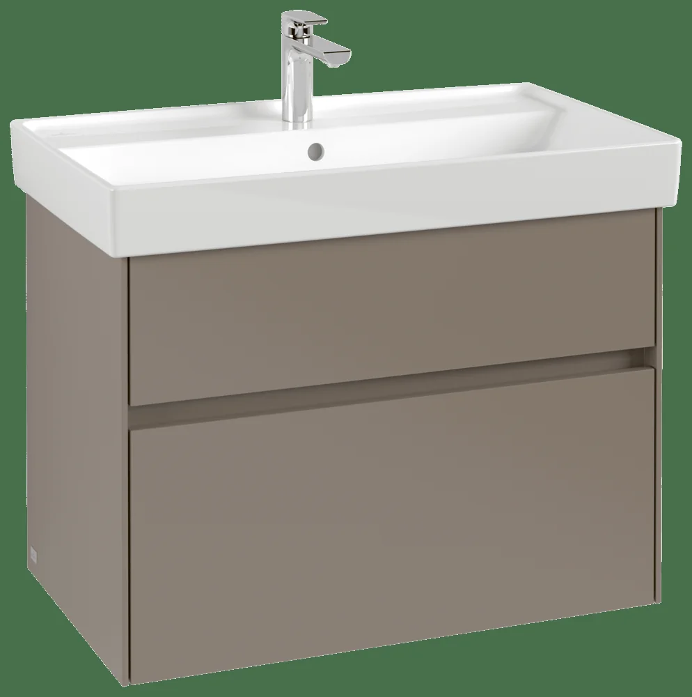 Villeroy & Boch Collaro Schrankwaschtisch 800x465mm Rechteck TitanCeram Weiß Alpin