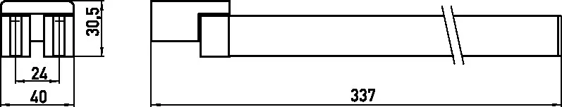 loft Handtuchhalter schwenkbar2-armig, 310mm, bronze loft Handtuchhalter schwenkbar2-armig, 310mm, bronze