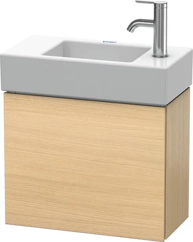 Duravit Waschtischunterschrank wandhängend „L-Cube“ 48 × 40 × 24 cm Mediterrane Eiche