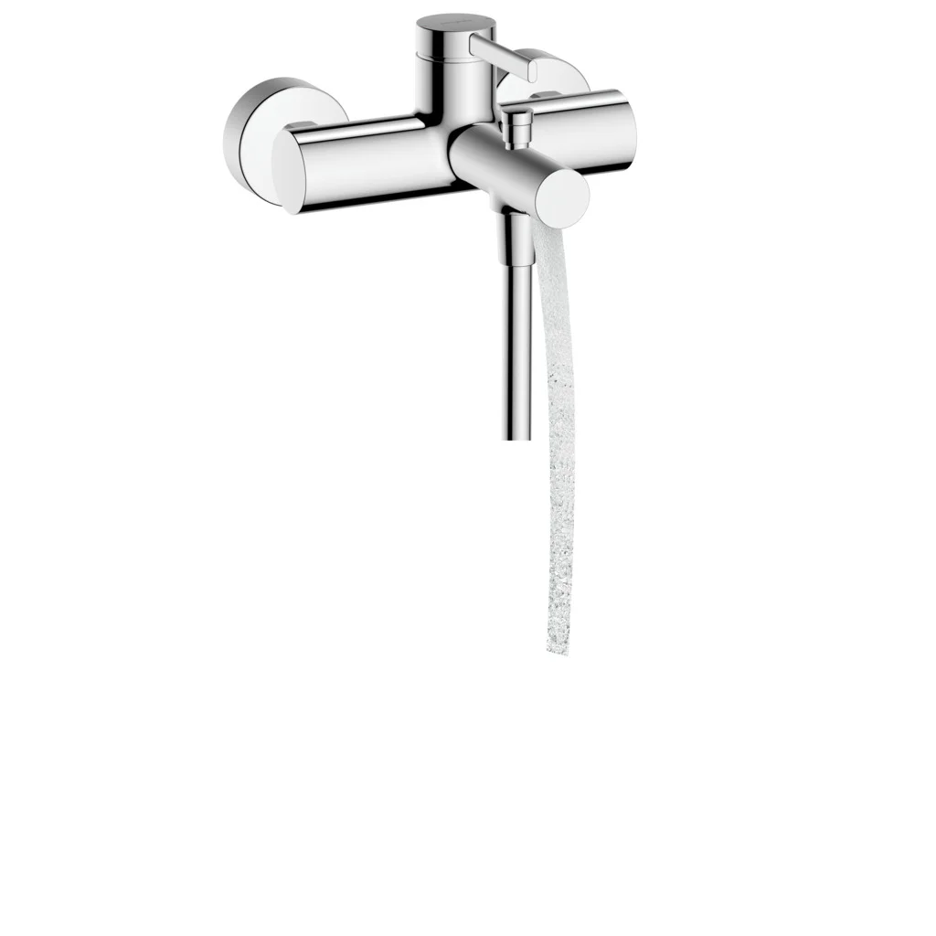 Hansgrohe Zesis S Einhebel-Wannenmischer Aufputz, Chrom, Ausladung 175 mm, DN15, 2 Verbraucher