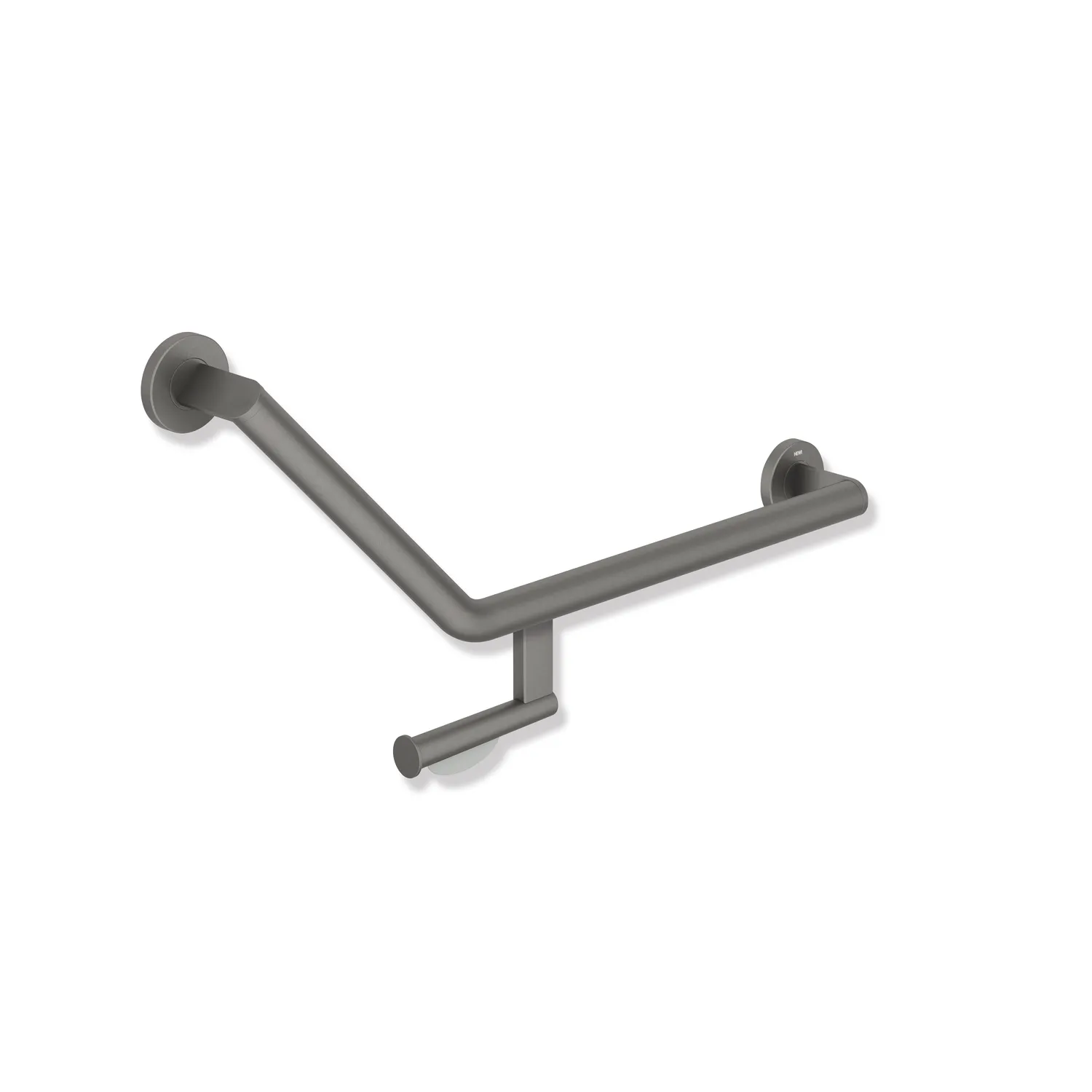 HEWI Haltegriff Ausführung links „System 900“ in Dunkelgrau tiefmatt HEWI Haltegriff Ausführung links „System 900“ in Dunkelgrau tiefmatt