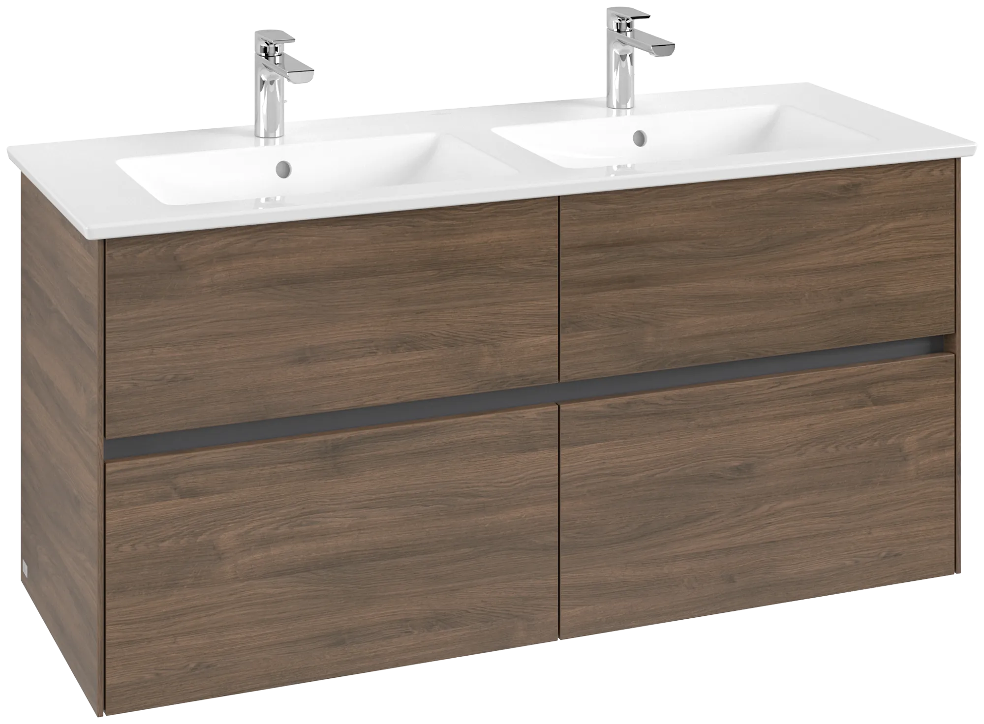 Villeroy & Boch Collaro Waschbeckenunterschrank C14700, 1261 x 610 x 480 mm, Arizona Oak