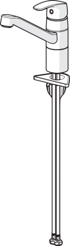 Hansa Einhebelmischer „Pinto“ in chrom Hansa Einhebelmischer „Pinto“ in chrom