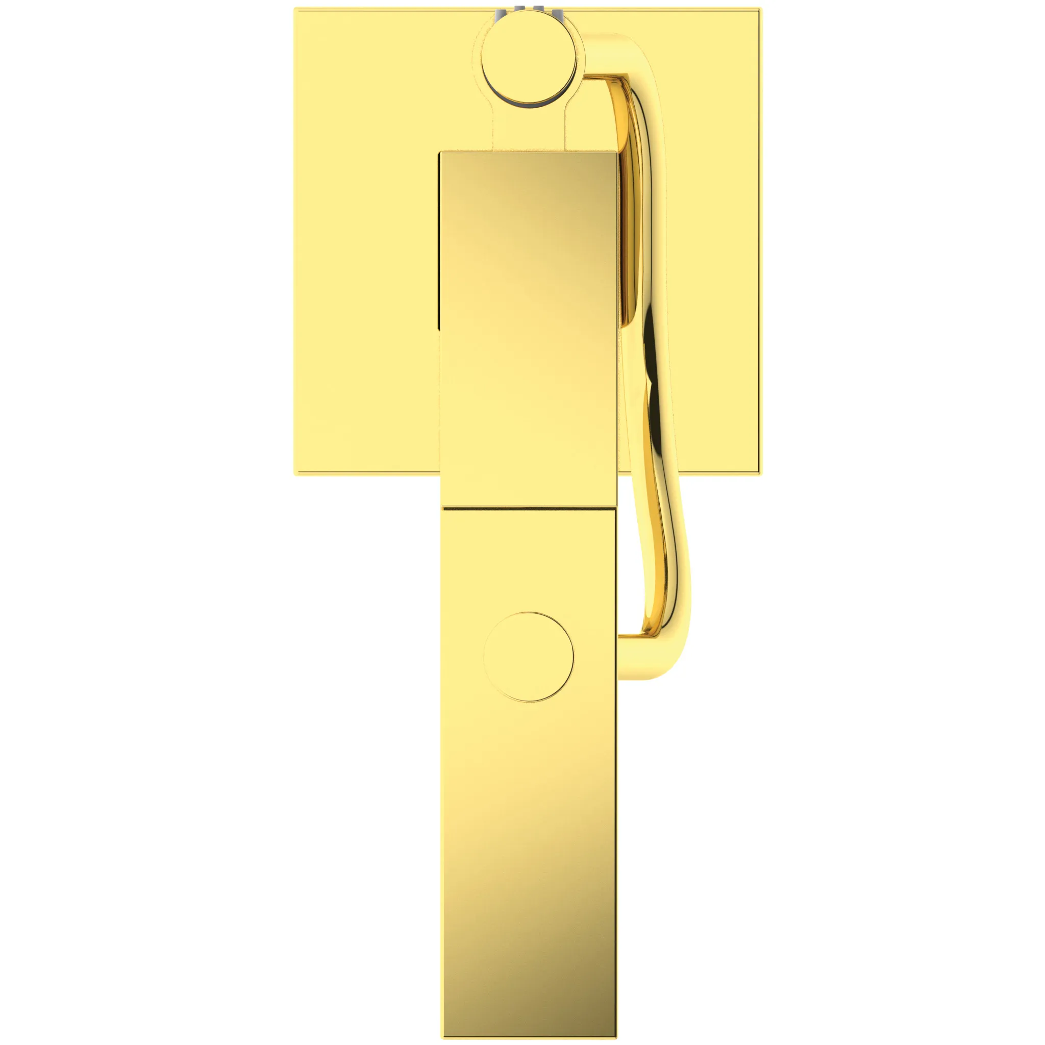 Ideal Standard freistehende Badewannen-Armatur Extra, Brushed Gold, Ausladung 189 mm