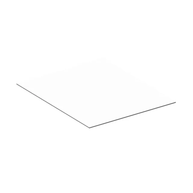 KEUCO Abdeckplatte „Edition 11 Art“ Weiß (Glas), 400 × 483 × 4 mm