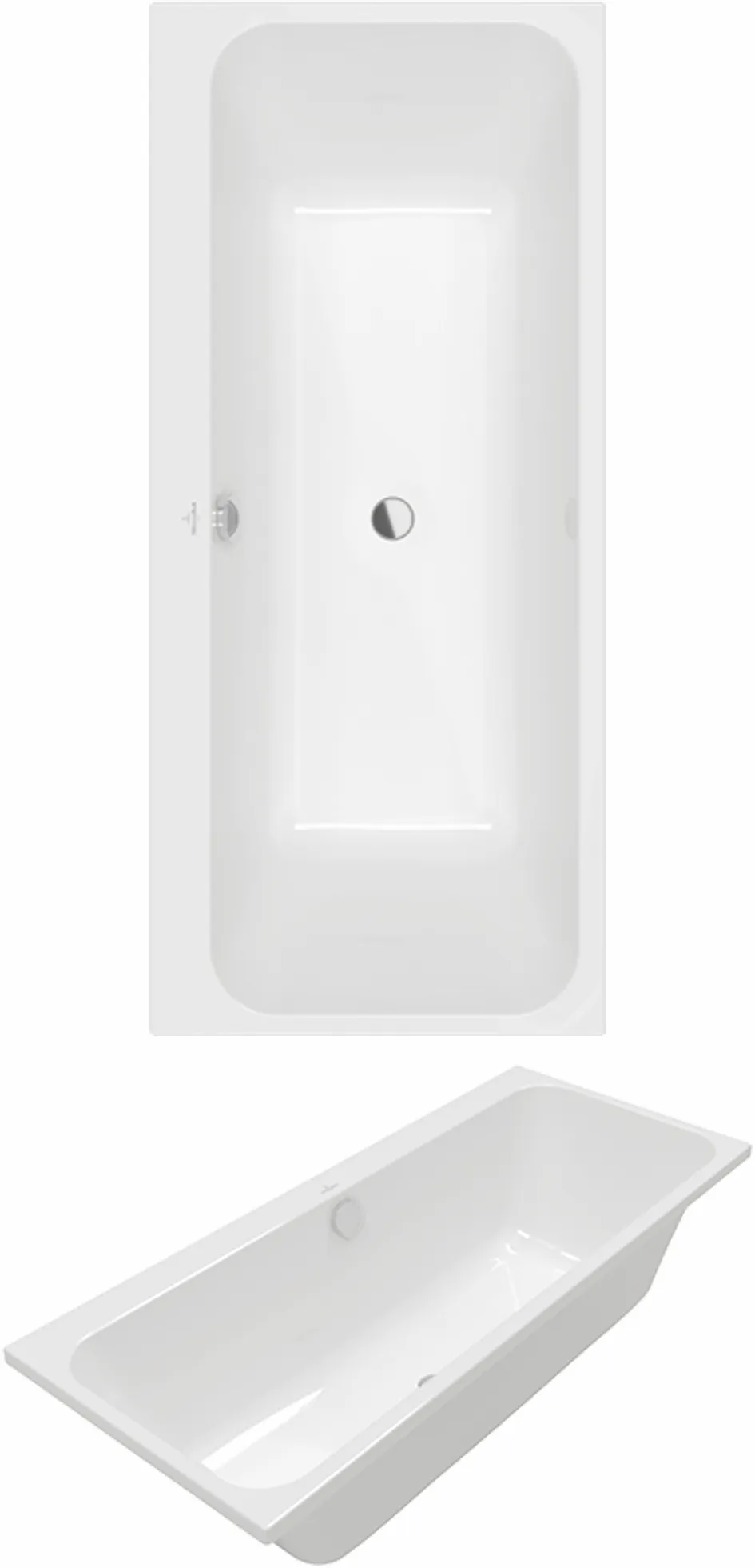 Villeroy & Boch Badewanne „Architectura“ rechteck 170 × 70 cm