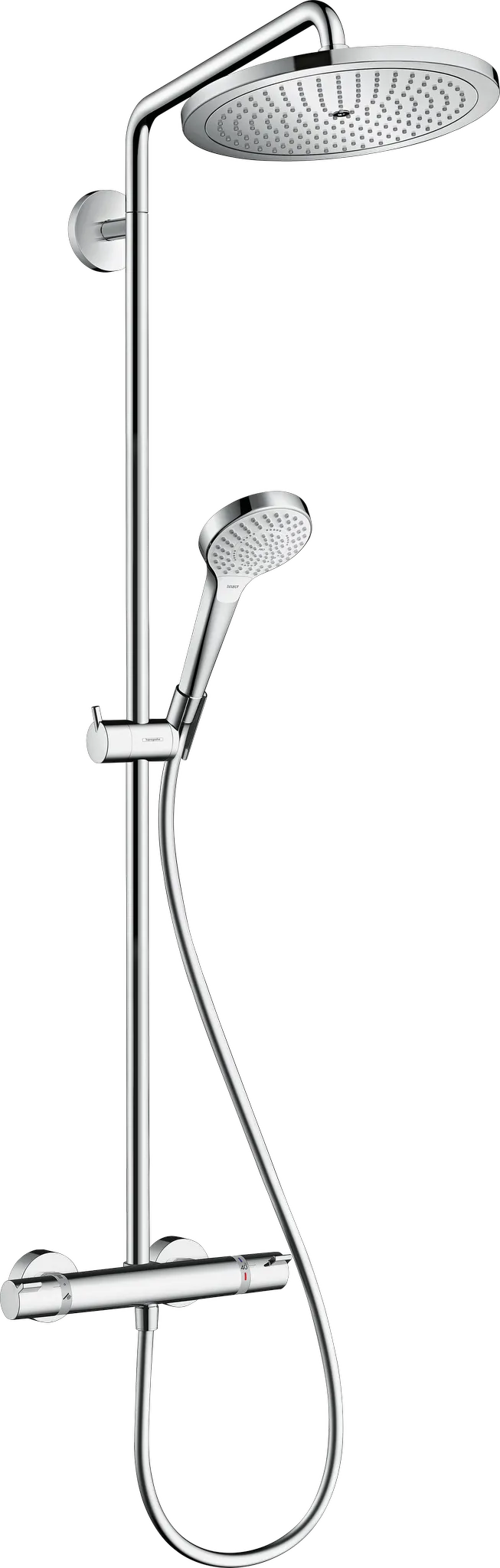 Hansgrohe Croma Select S Showerpipe 280 1jet mit Thermostat, Chrom Hansgrohe Croma Select S Showerpipe 280 1jet mit Thermostat, Chrom