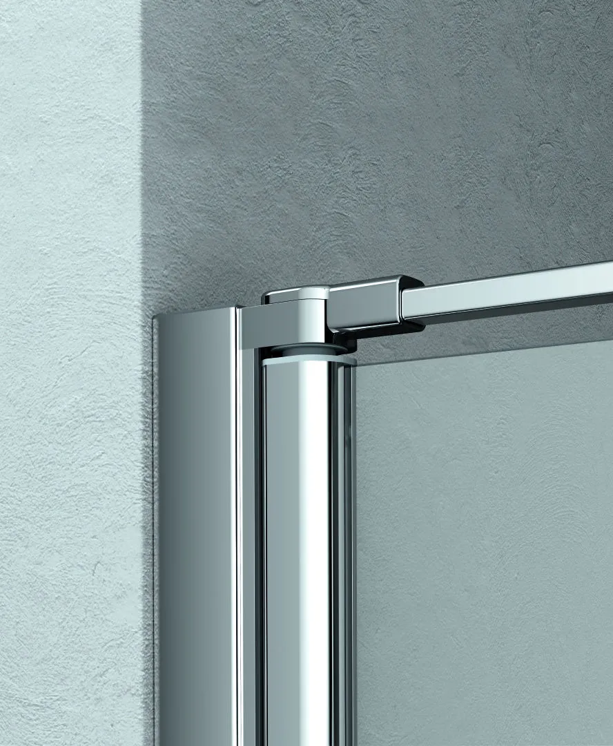 Kermi Duschtür Pendeltür 1-flügelig links für Nische und Ecke „LIGA“ 185 cm Glas Klar, Profile Silber Hochglanz, Drehtür einteilig Kermi Duschtür Pendeltür 1-flügelig links für Nische und Ecke „LIGA“ 185 cm Glas Klar, Profile Silber Hochglanz, Drehtür einteilig
