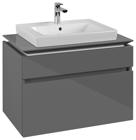 Villeroy & Boch Waschtischunterschrank „Legato“ für Schrankwaschtisch 80 × 55 × 50 cm