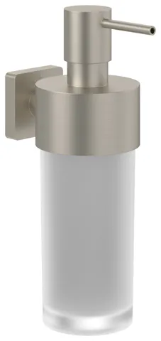 Villeroy & Boch Seifenspender „Elements-Striking“, Befestigung verdeckt 12,1 × 7 × 20,7 × ⌀ 7 cm in chrom