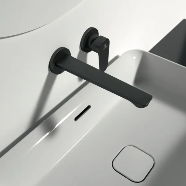 Wand-Waschtischarmatur Cerafine O Ausladung 224mm Chrom Wand-Waschtischarmatur Cerafine O Ausladung 224mm Chrom